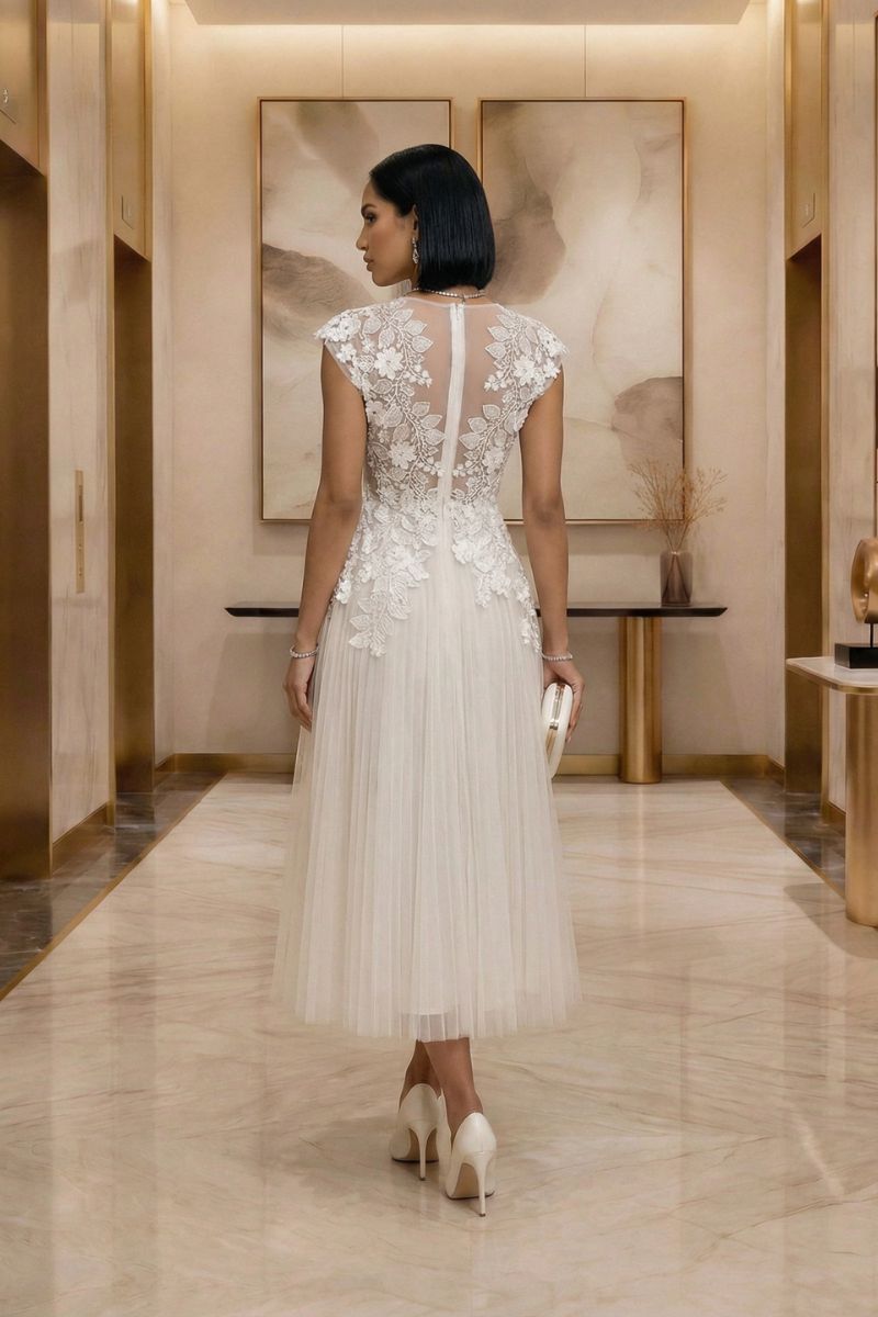 Lace Princess Evening Dress